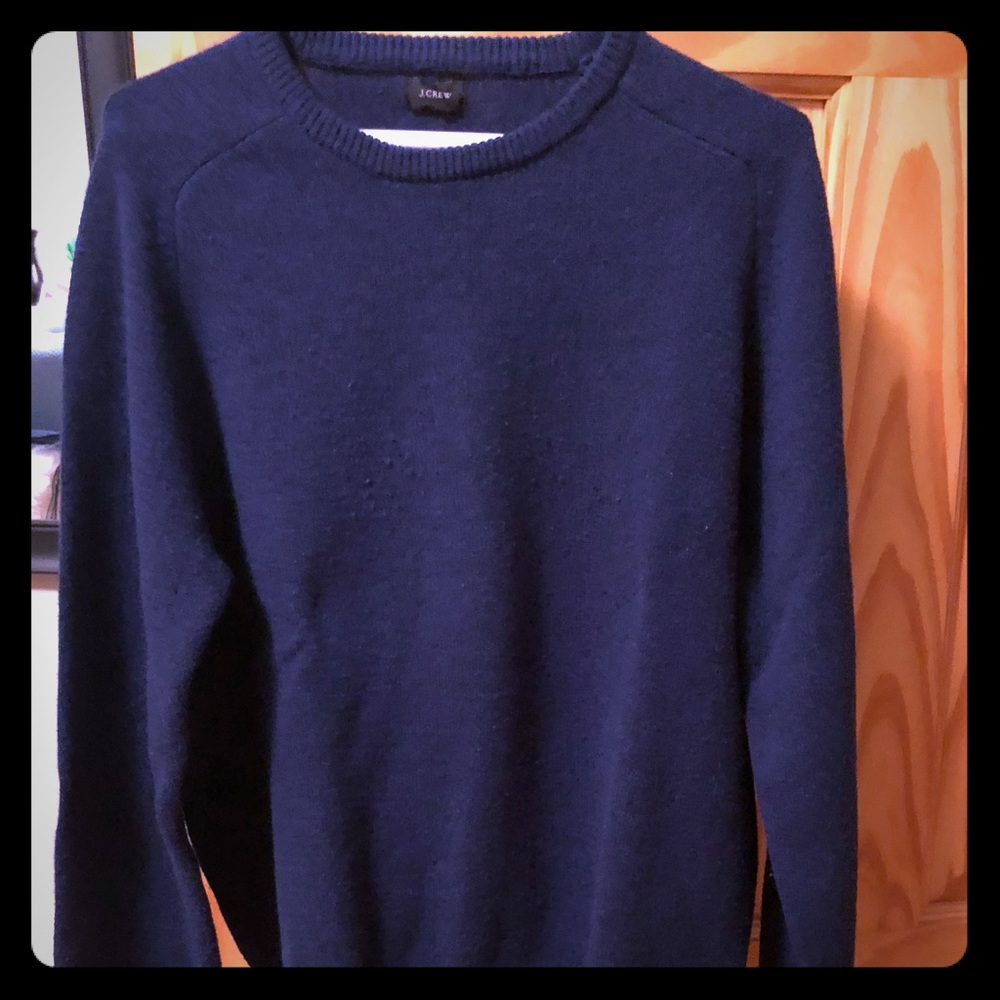 Navy Wool sweater (J Crew)